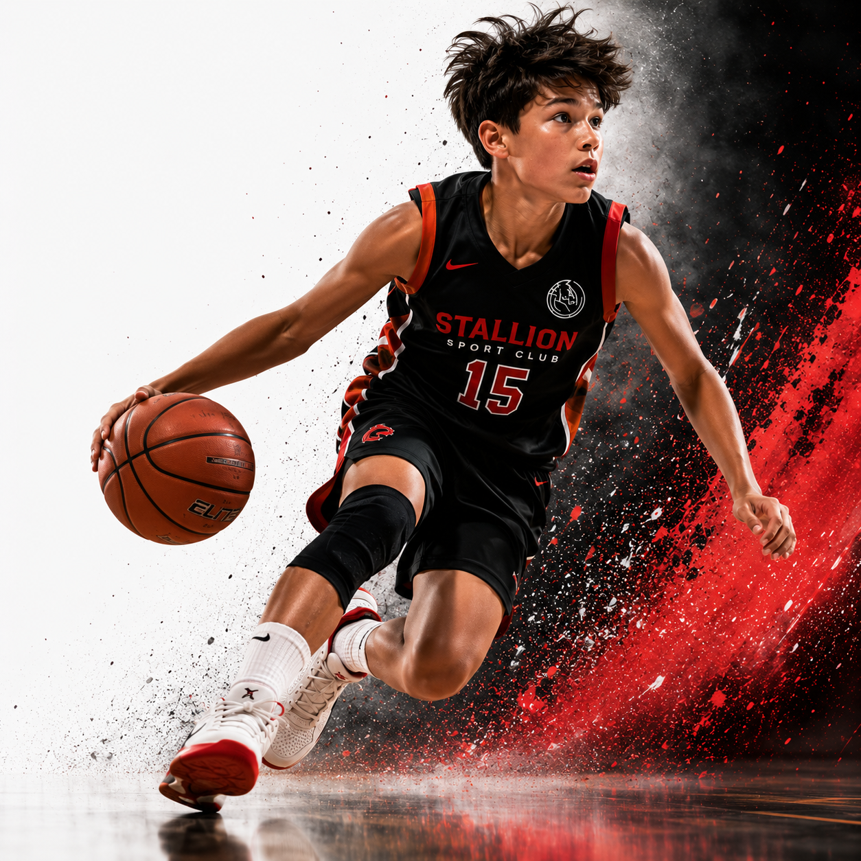 enfant qui joue au basketball à Montréal, Ouest-de-l'Île
