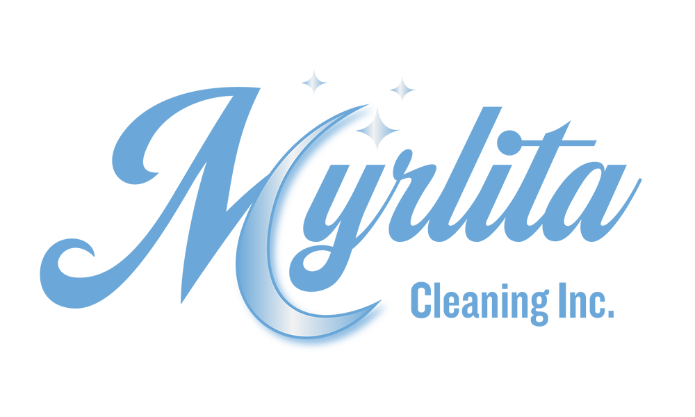 Myrlita sponsor logo cleaning company